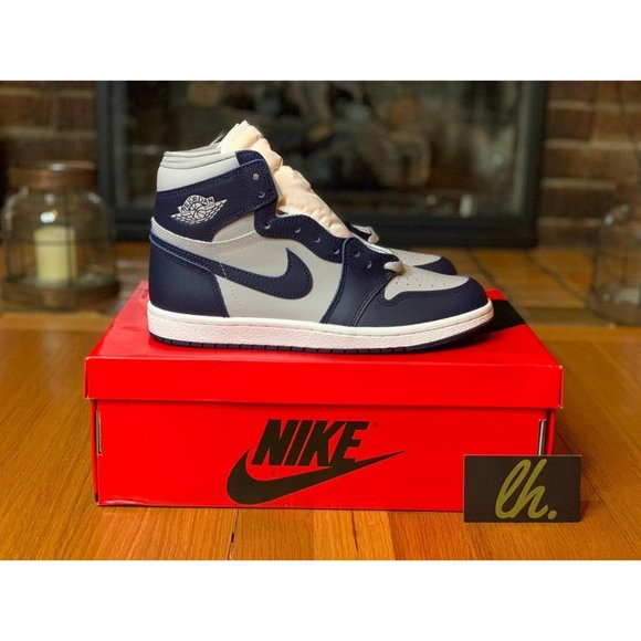 Sz 9 Air Jordan 1 Retro High '85 Georgetown - Picture 4 of 6